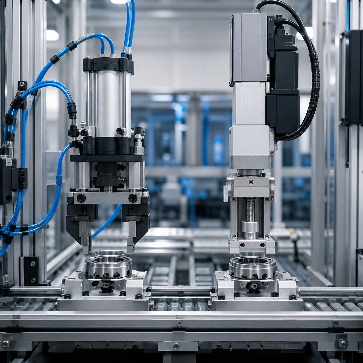 Choosing Between Pneumatic and Electric Automation