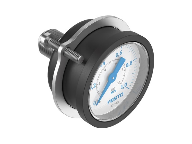Festo PAGN-P-40-1M-G14 Flanged Pressure Gauge