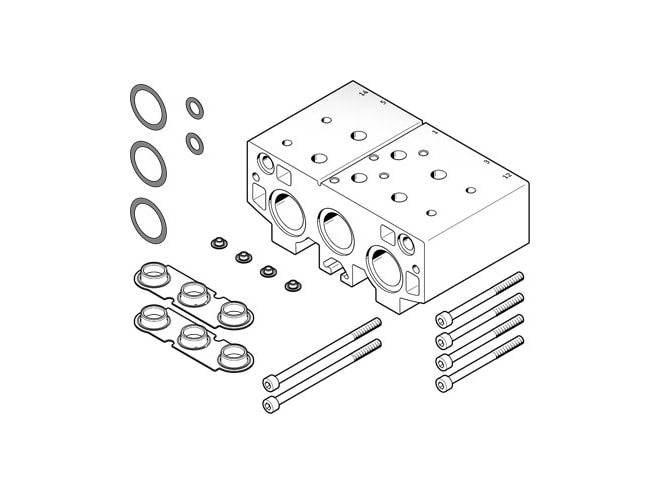 Festo VABM-B10-30EEE-G34-2 Manifold Block