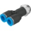 Festo QSY-G1/8-4 Push-in Y-fitting 