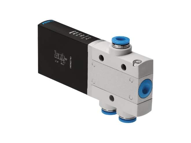MHE3 M1H 3/2G QS 6 K (525152) Magnetventil Ventilfunktion:3/2 geschlossen monostabil Baubreite:14mm MHE3 M1H 3/2G QS 6 K (525152) Magnetventil Ventilfunktion:3/2 geschlossen monostabil Baubreite:14mm
