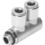 Festo NPQM-LFK-G18-Q4-P10 Multiple Distributor 