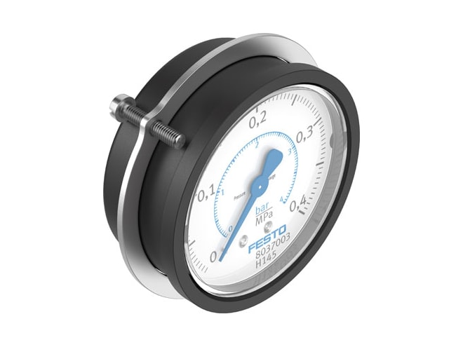 Festo PAGN-P-63-0.4M-G14-1 Flanged Pressure Gauge