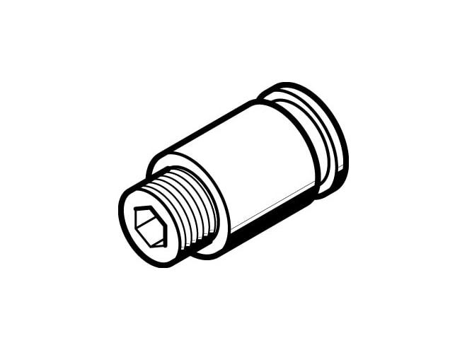 Festo QB-10-32-UNF-3/16-I-U Push-in Fitting