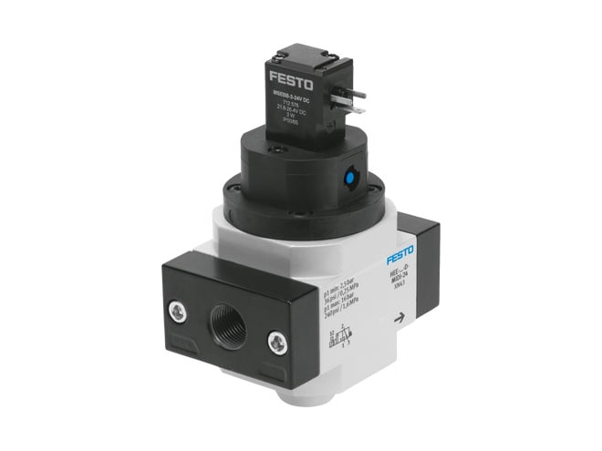 Festo HEE-3/8-D-MIDI-24 On/off Valve | Supply Valves | Motion World