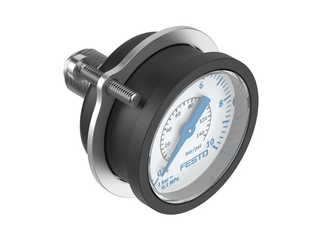 Festo FMA Series Flanged Pressure Gauge