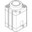 Festo DFSP-50-30-DS-PA Stopper Cylinder 