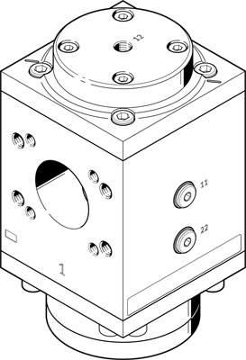 Festo 1629205 / PVEL-P-124-HP7 On/off Valve