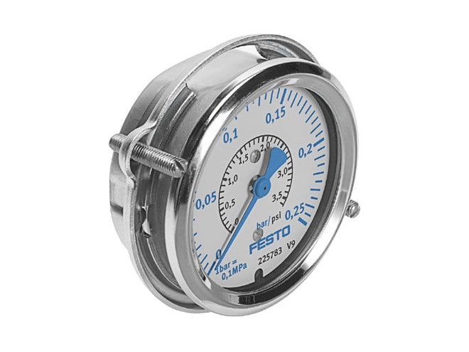 Festo FMA-63-0,25-C Flanged Pressure Gauge