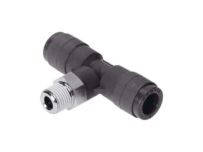 Festo QST-V0-1/2-10 Push-in T-fitting