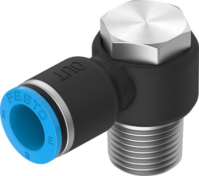 Festo 8113038 / NPQE-LH-R14-Q8-P10 Push-in L-fitting