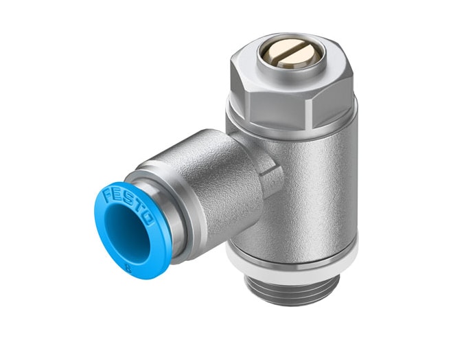 Festo GRLA-1/4-QS-8-D One-way Flow Control Valve