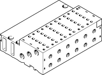 Festo 525129 / MHA2-PR6-5-M5 Manifold