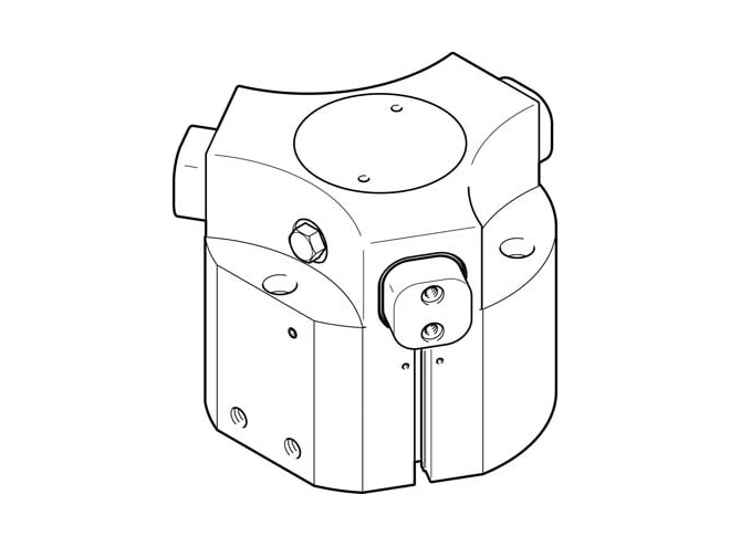 Festo HGDD-80-A-G1 Three-point Gripper