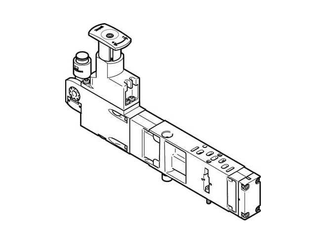 Festo VABF-S4-2-R3C2-C-10 Regulator Plate
