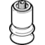 Festo ESS-10-BU Suction Cup Complete 