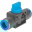 Festo HE-3-QS-1/2-U Shut-off Valve 