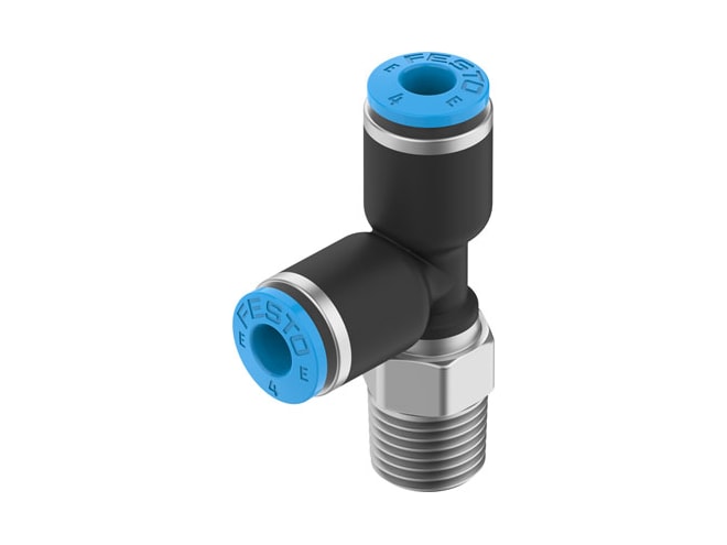 Festo NPQE-LQ-R18-Q4-P10 Push-in T-fitting