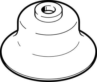 Festo 191034 / ESV-40-EF Suction Cup Without Connector