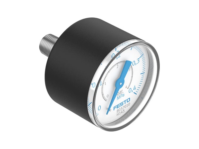 Festo PAGN-40-0.4M-R18-1.6 Pressure Gauge
