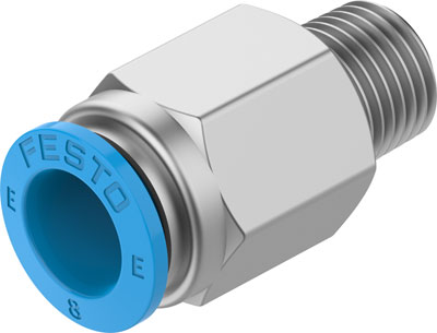 Festo 8112915 / NPQE-D-R18-Q8-P10 Push-in Fitting