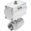 Festo VZBM-A-2-RP-25-D-2-B2-PA40 Ball Valve Actuator Unit 