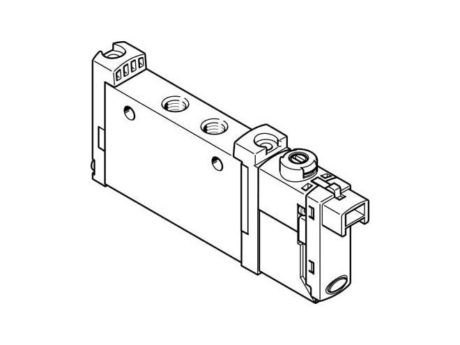 Festo VUVG-S10-M52-RT-M5-1H2L-W1 Solenoid Valve