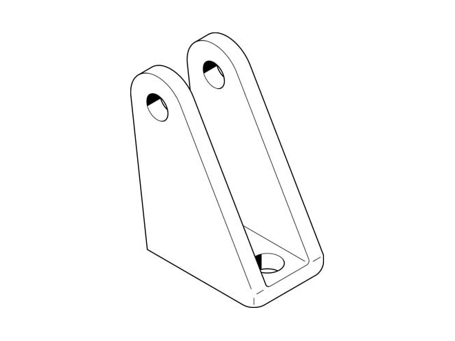 Festo LBN-8/10 Clevis Foot