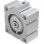 Festo AEVC-100-10-I-P Short-stroke Cylinder 