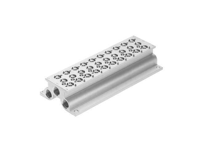 Festo CPE10-PRS-1/4-10-NPT Manifold Block