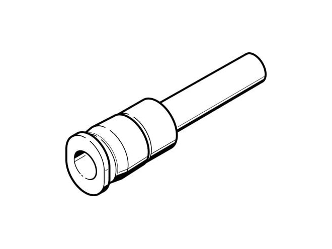 Festo QBM-5/32H-1/8-U Push-in Connector