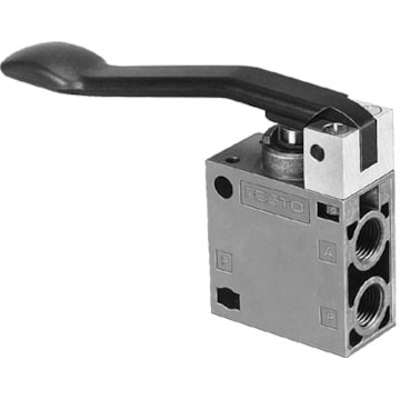 Festo TH-3-1/4-B Finger Lever Valve