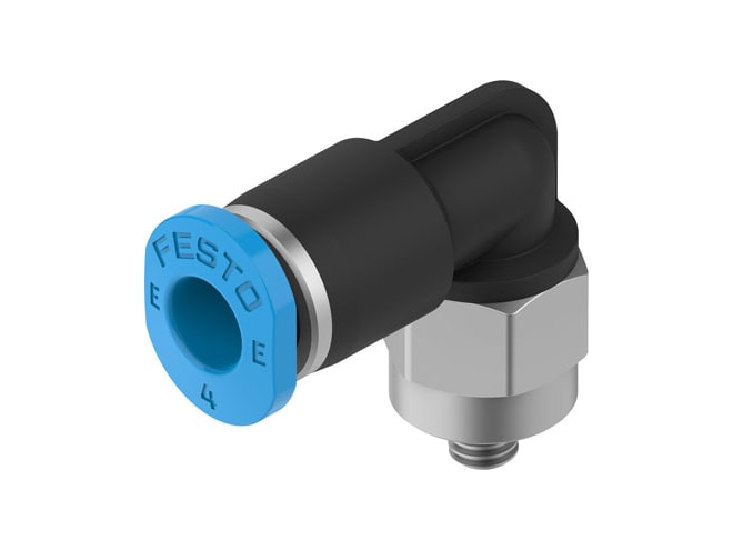 Festo NPQE-L-M3-Q4-P10 Push-in L-fitting