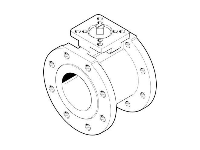 Festo VZBC Series Ball Valve and Actuator