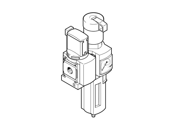 Festo MSB4-1/4:C3J120-WP Service Unit Combination