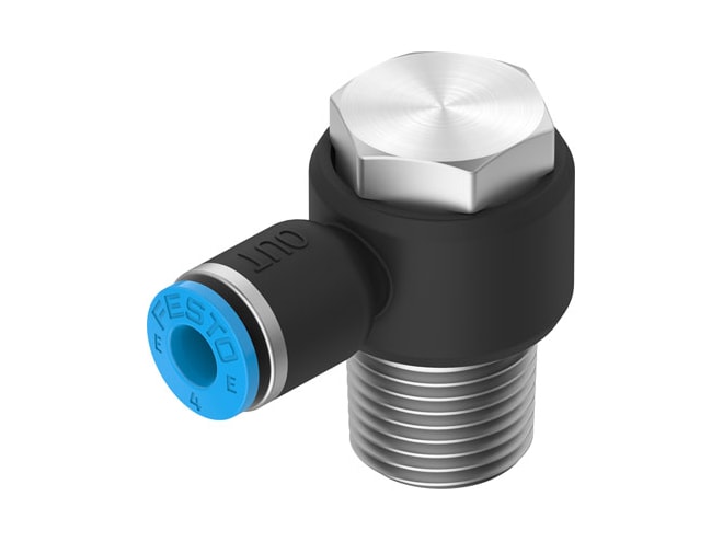 Festo NPQE-LH-R14-Q4-P10 Push-in L-fitting