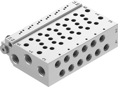 Festo 566609 / VABM-L1-10HW-G18-5 Manifold Rail