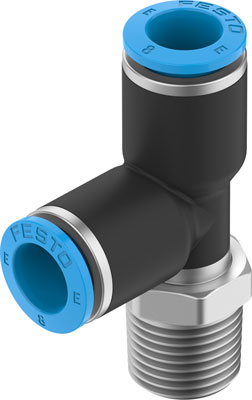 Festo 8113076 / NPQE-LQ-R14-Q8-P10 Push-in T-fitting
