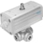 Festo VZBA-11/2-GGG-63-32T-F0405-V4V4T-PP60-R-90-C Ball Valve Actuator Unit 