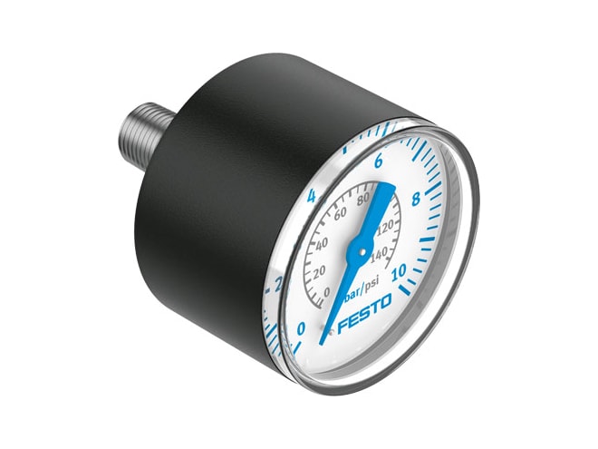 Festo PAGN-40-10-R18-1.6 Precision Pressure Gauge