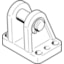 Festo LBG-80-R3 Clevis Foot 