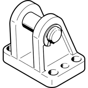Festo LBG-100-R3 Clevis Foot