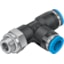 Festo QSTL-G1/4-6-100 Push-in T-fitting 
