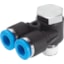 Festo QSYLV-1/4-8 Push-in Y-fitting 