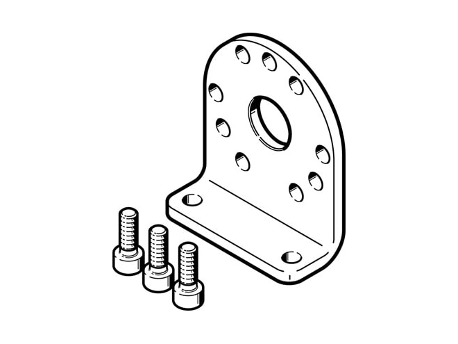 Festo DAMH-Q12-16 Foot Mounting