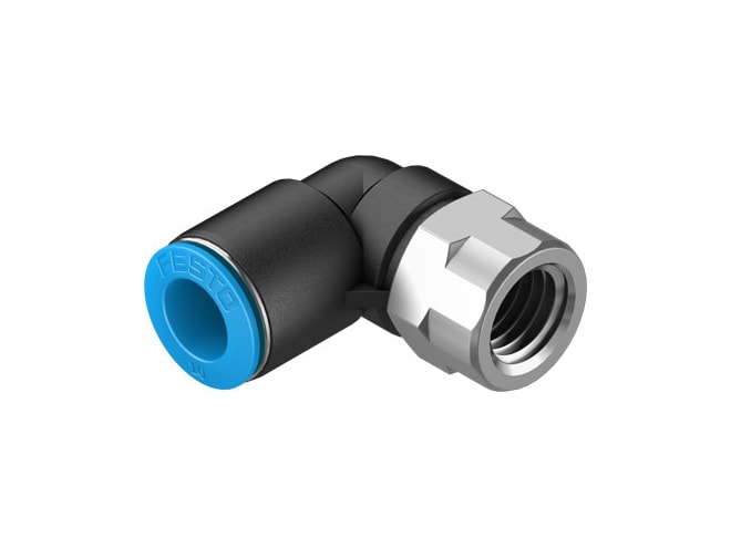 Festo QSLF-1/4-10-B Push-in L-fitting