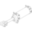 Festo DW-80-50-Y-AB Hinge Cylinder 