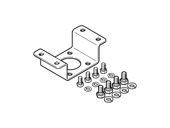 Festo DARQ-K-X1-A1-F05-20-R1 Mounting Flange Adapter