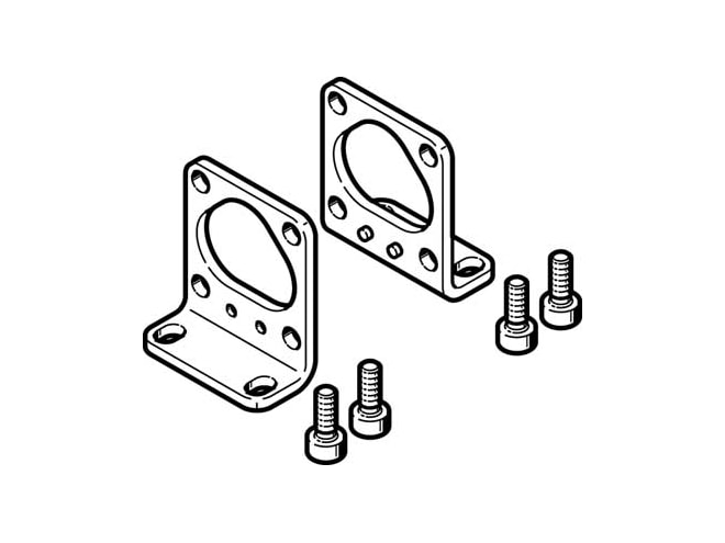 Festo HP-18 Foot Mounting