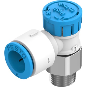 Festo VFOE-LE-T-R18-Q8 One-way Flow Control Valve